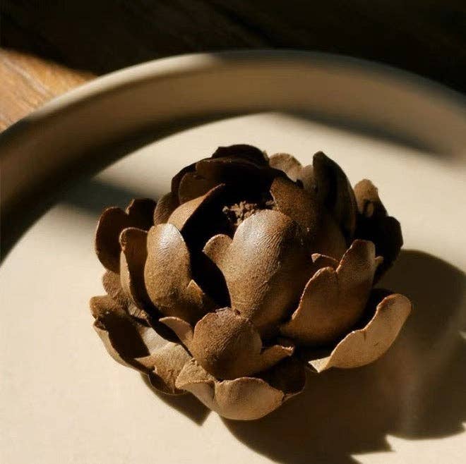 Lotus Ceramic Incense Holder | Gohobi
