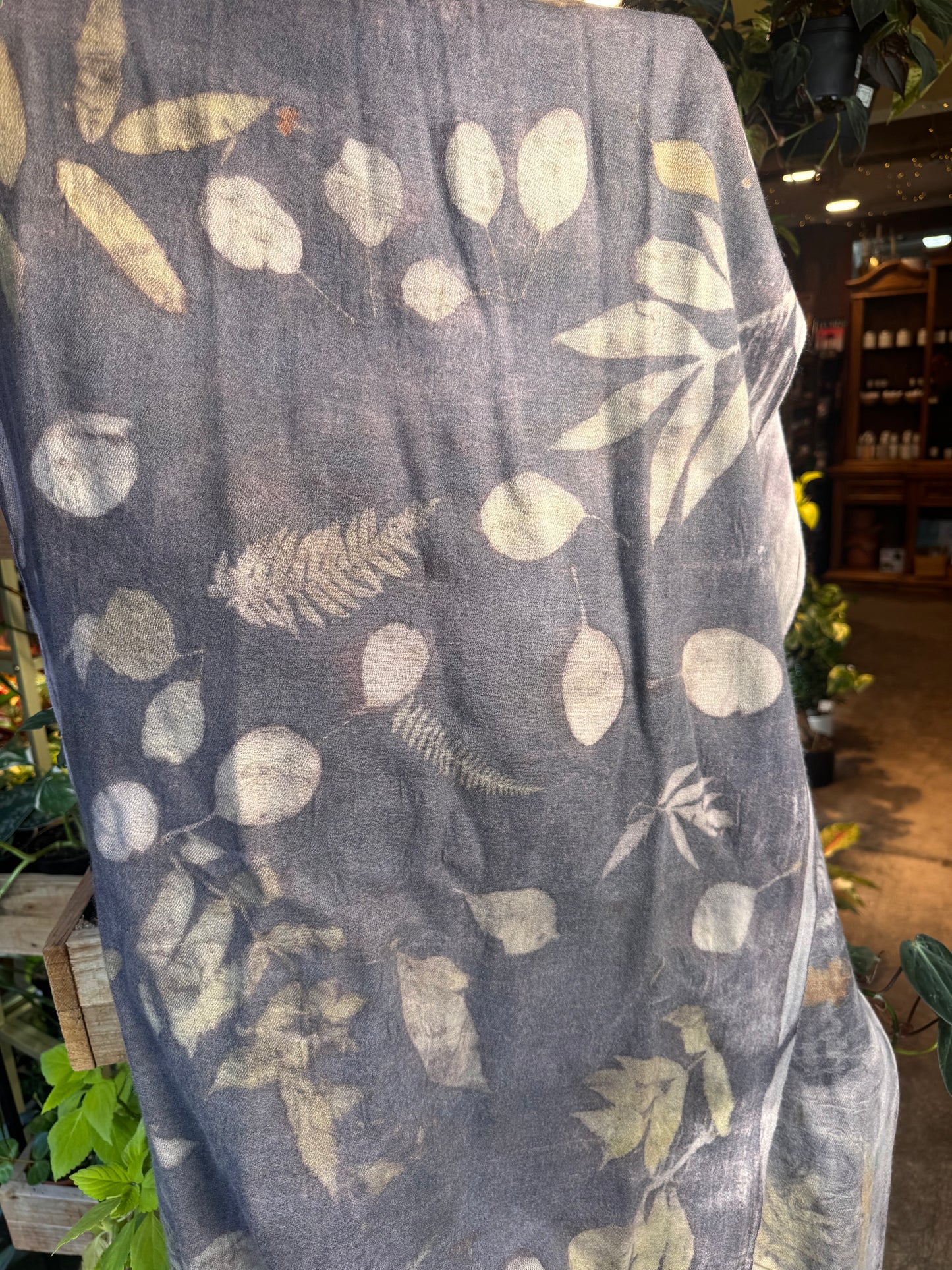 Silk Cashmere Scarves LONG | Botanically Dye