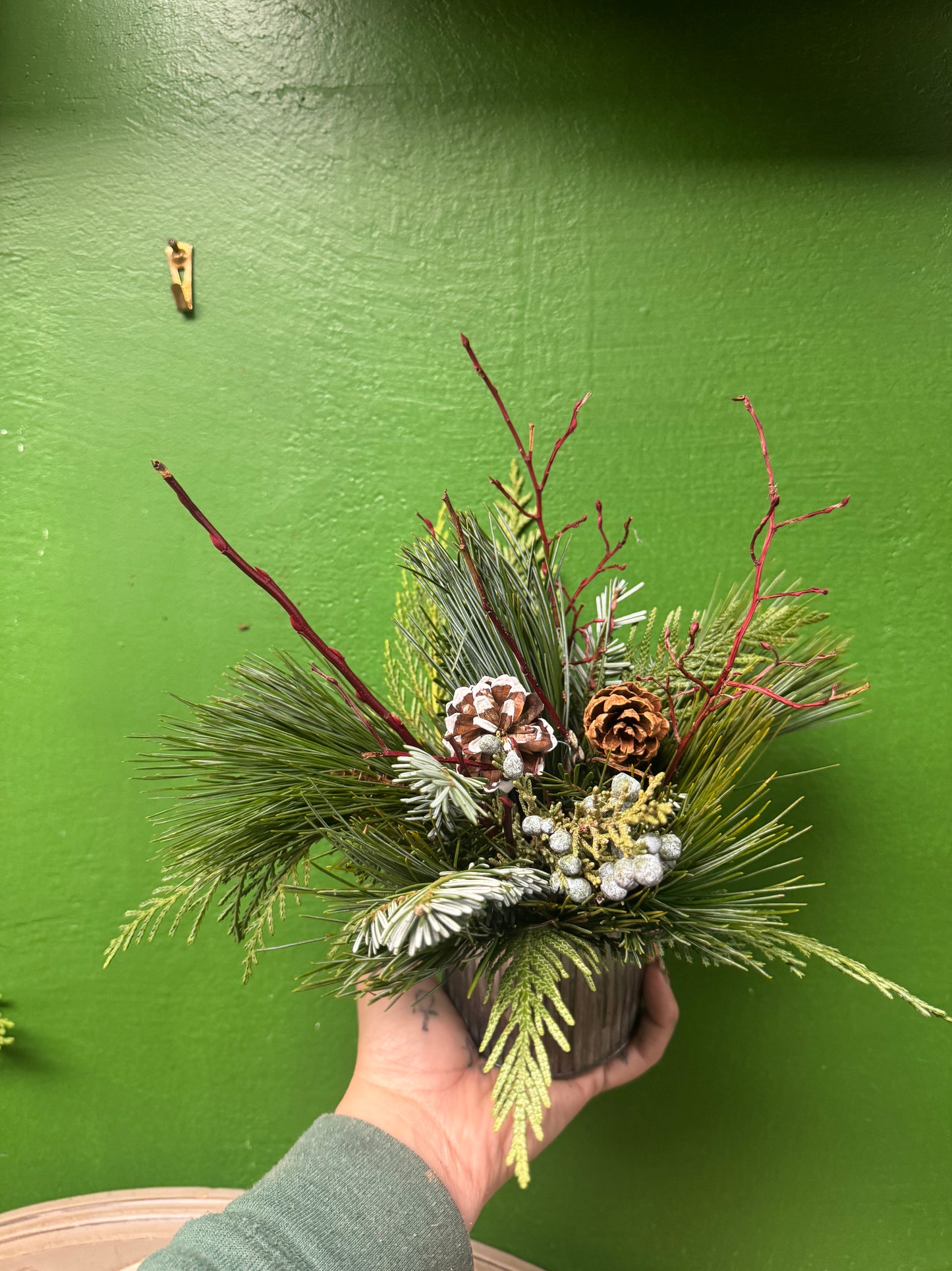 Holiday Table arrangement