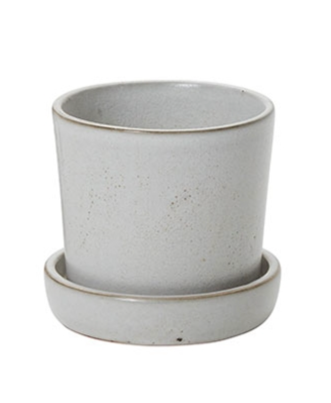 hay plant pot with saucer Watson Pot + Saucer – The Botanist Calgary