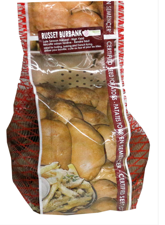 Potato Seed | Russet Burbank