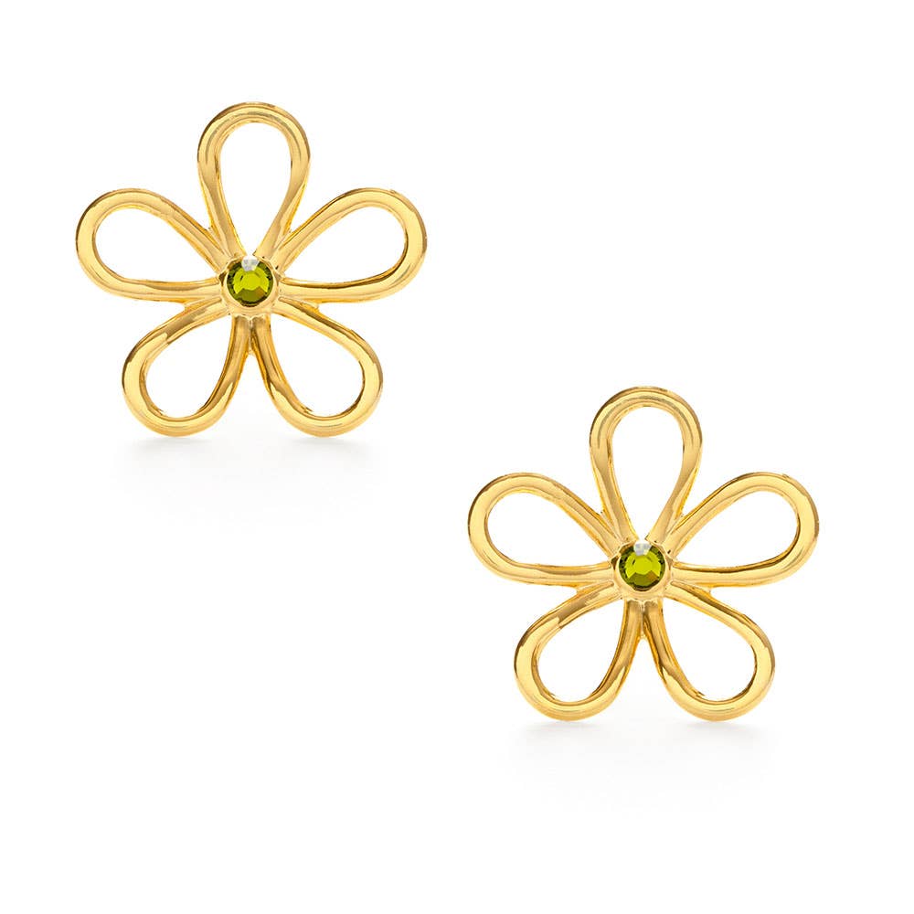 Daisy Flower Stud Earrings
