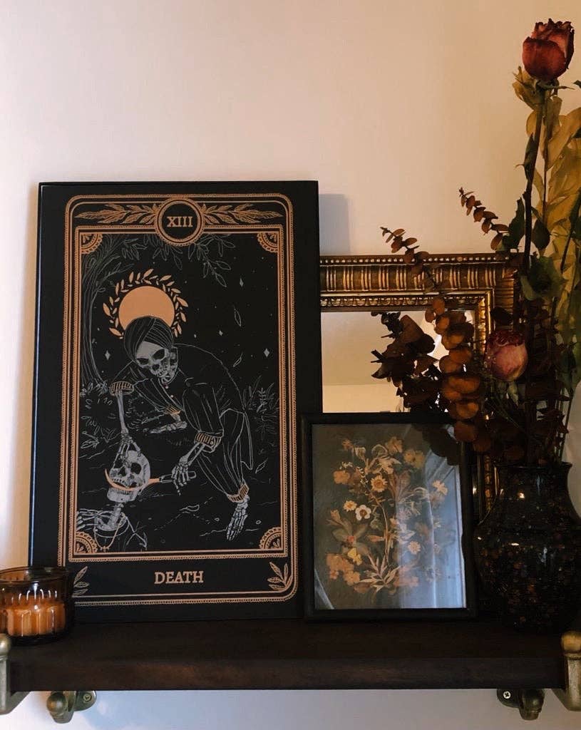 Marigold Tarot Print - Death