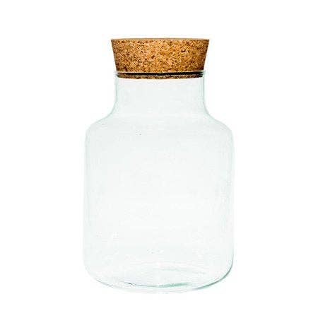 Terrarium Slim Cork Jar
