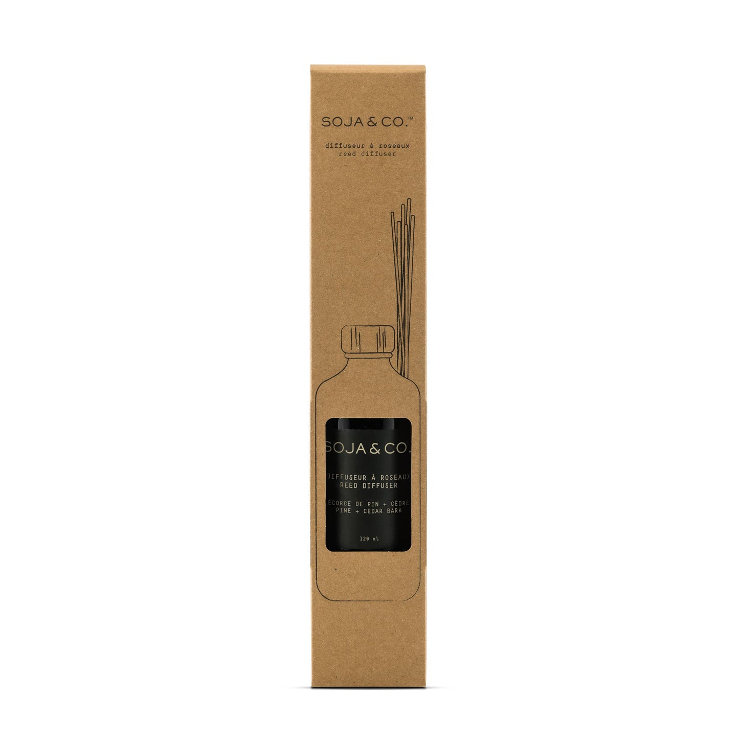 Reed Diffuser | Pine + Cedar Bark