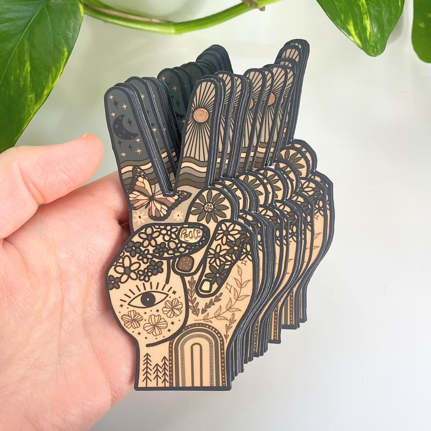 Sticker Peace Hand