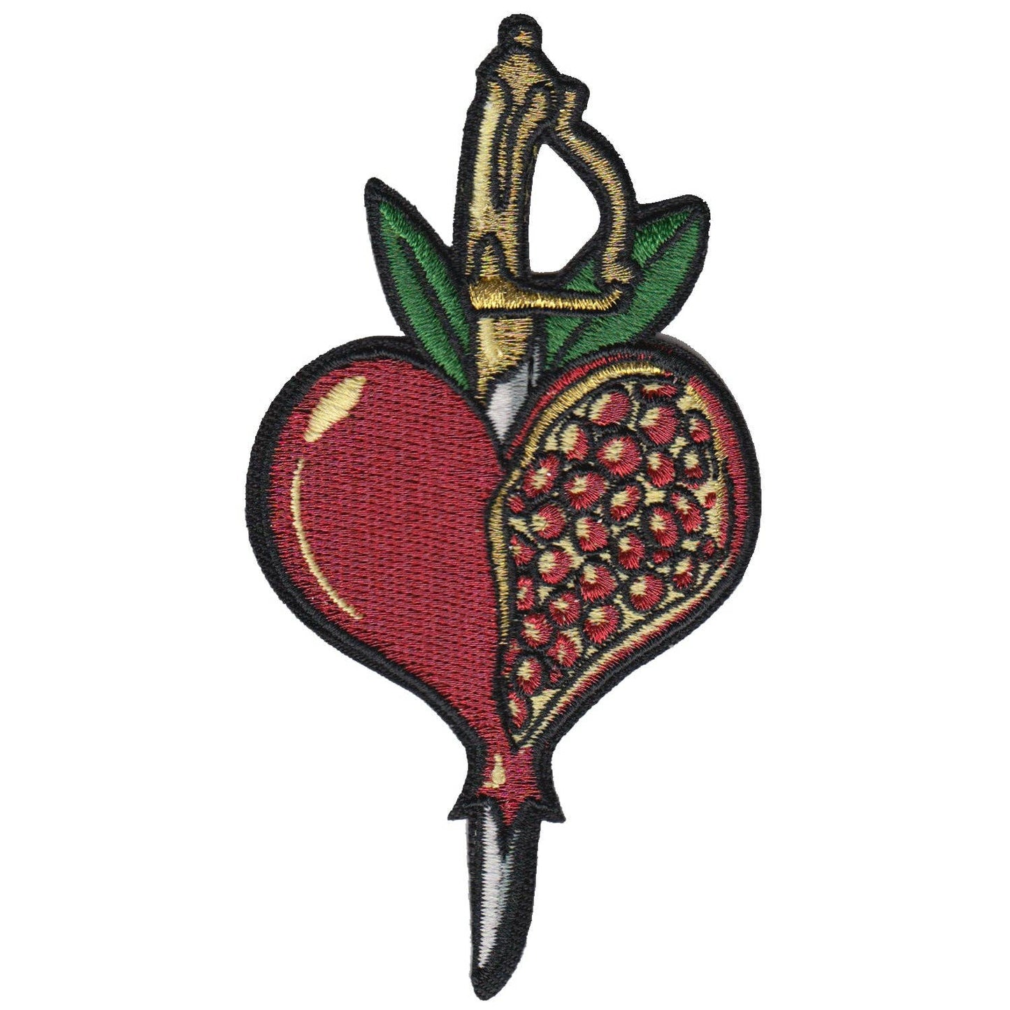 13th Press Pomegranate Love Embroidered Patch