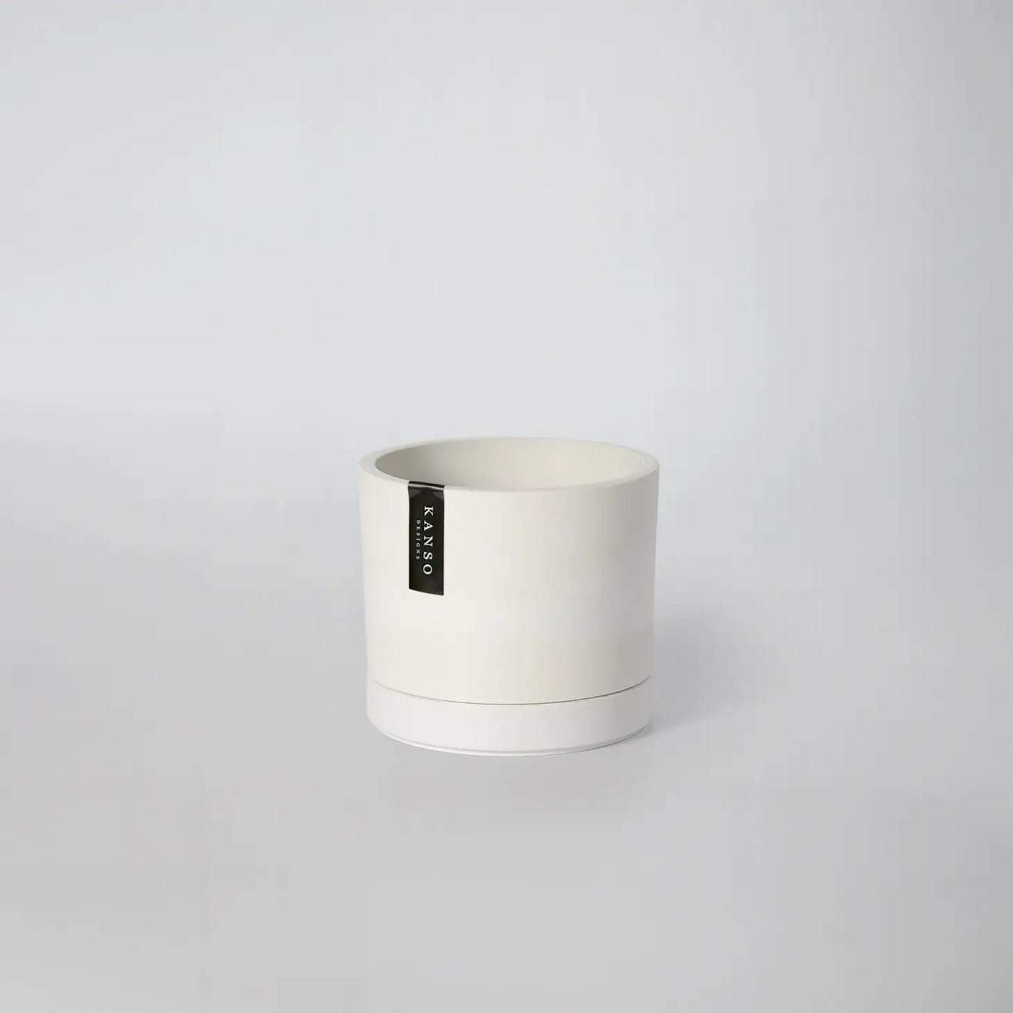 Kanso | Cyclinder Pot & Saucer