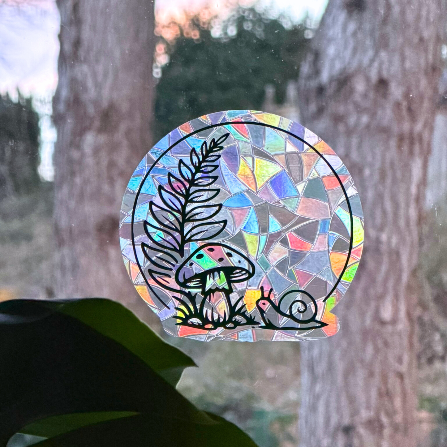 Suncatcher Stickers Forest