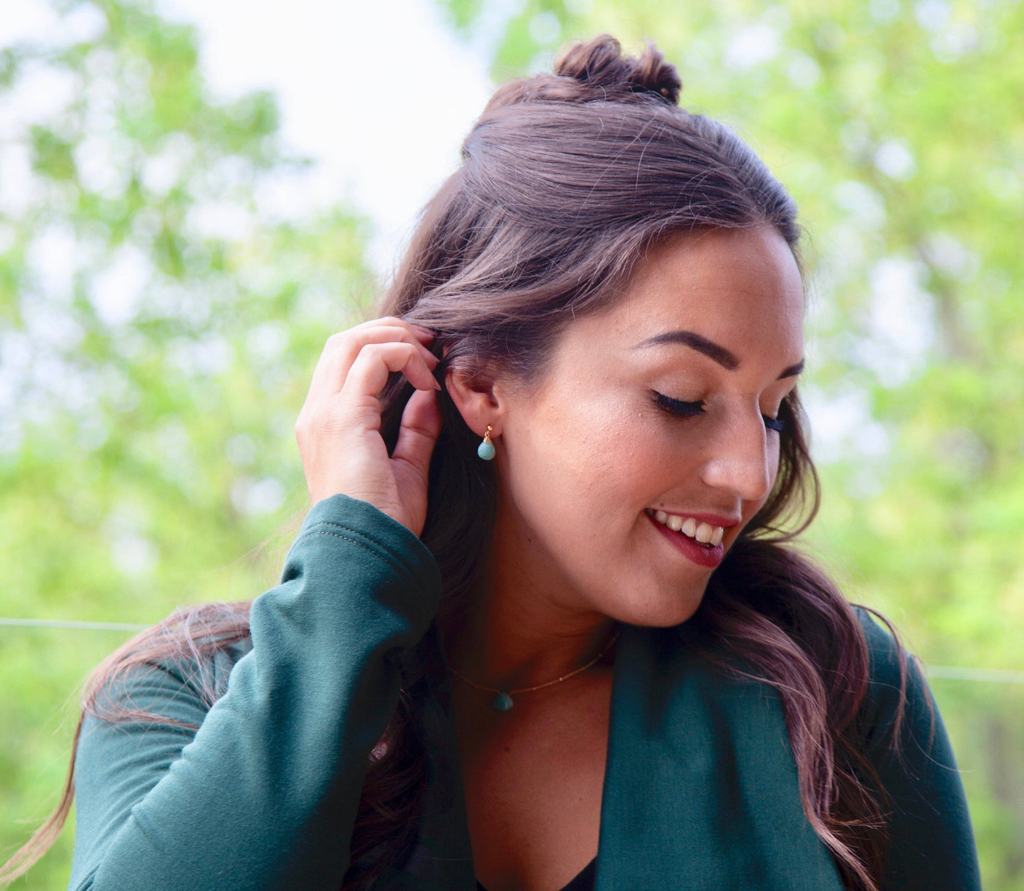Labradorite | Linnaea Earrings
