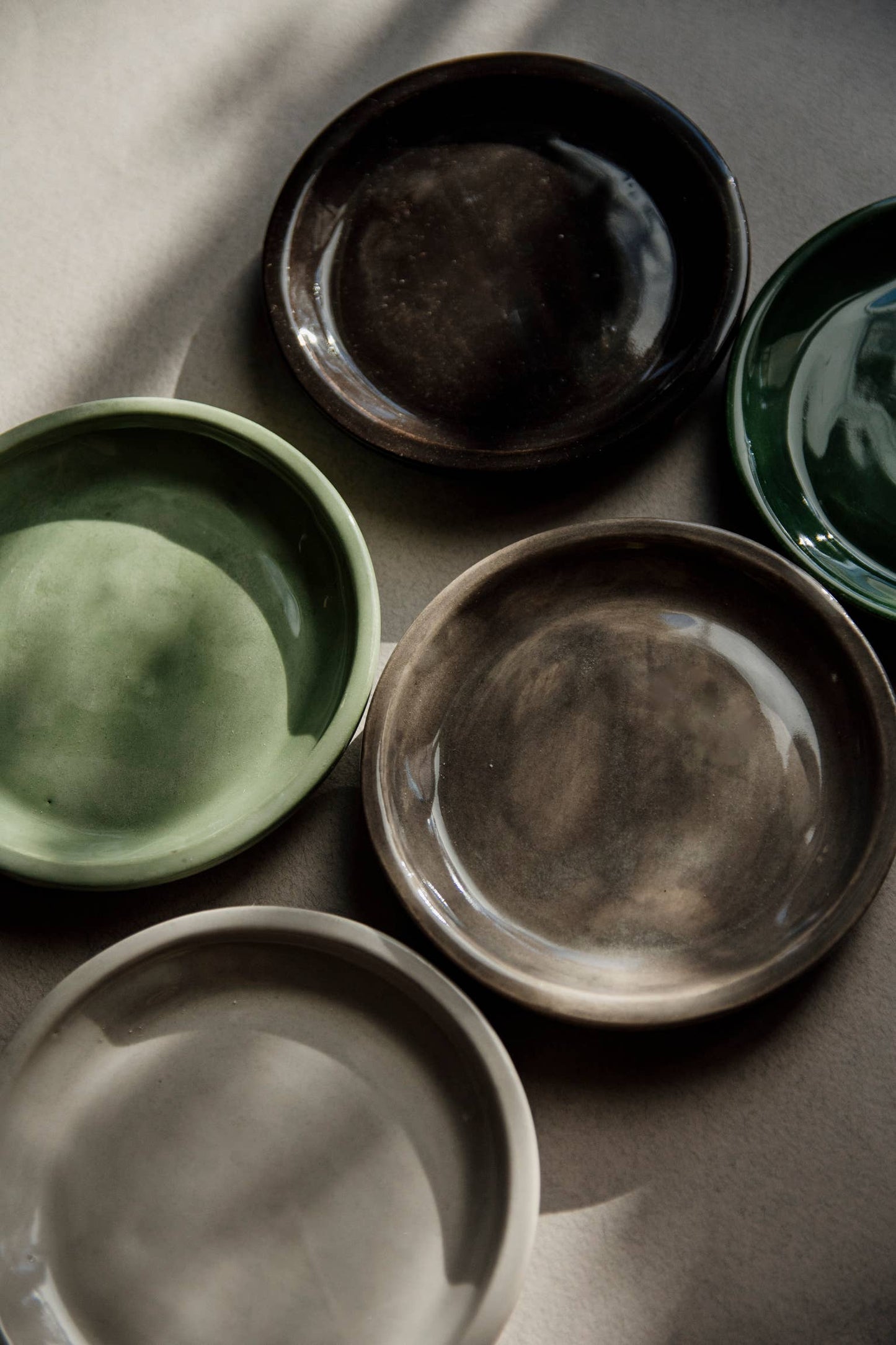 Ceramic Incense Cone Holder Plate