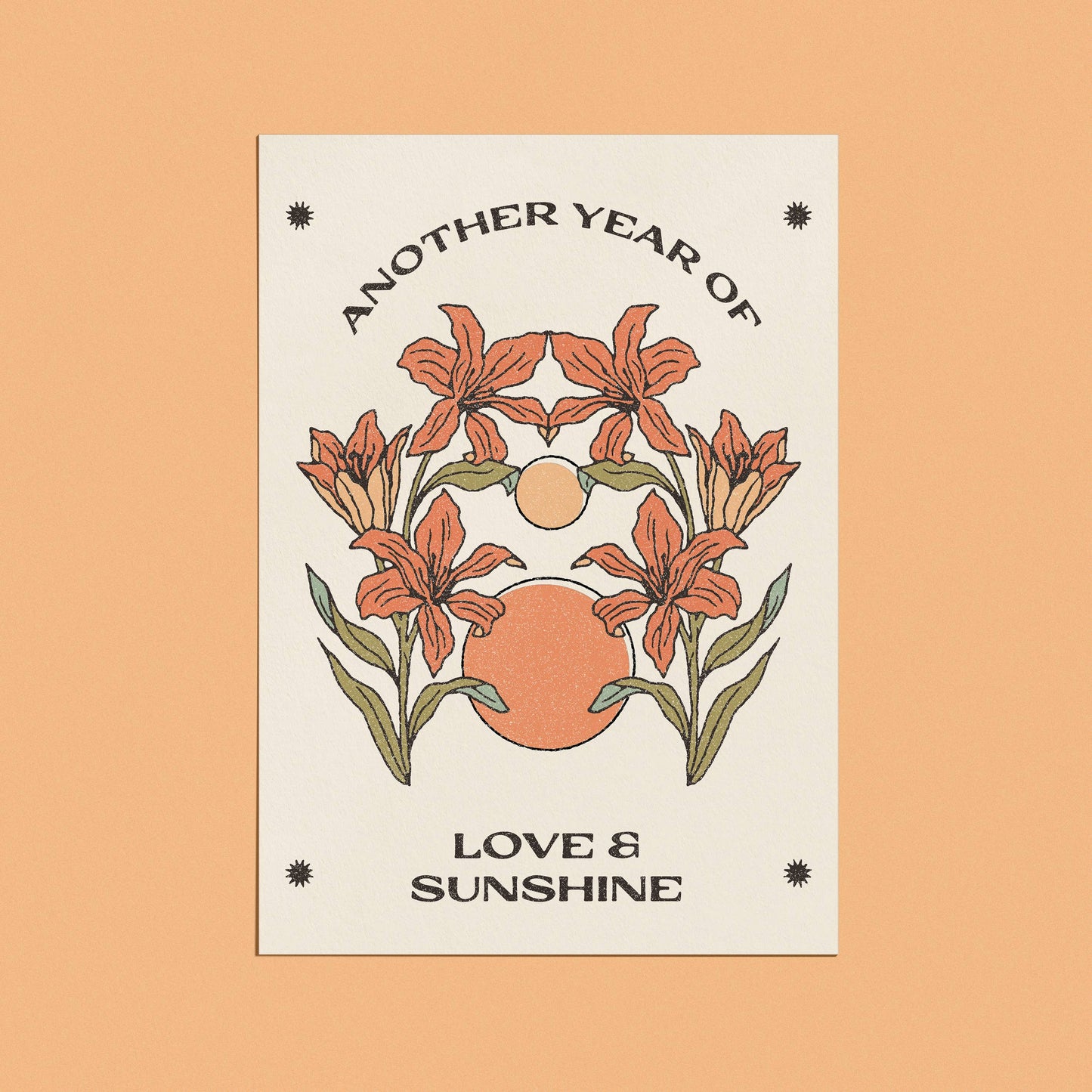 Another Year of Love & Sunshine Card