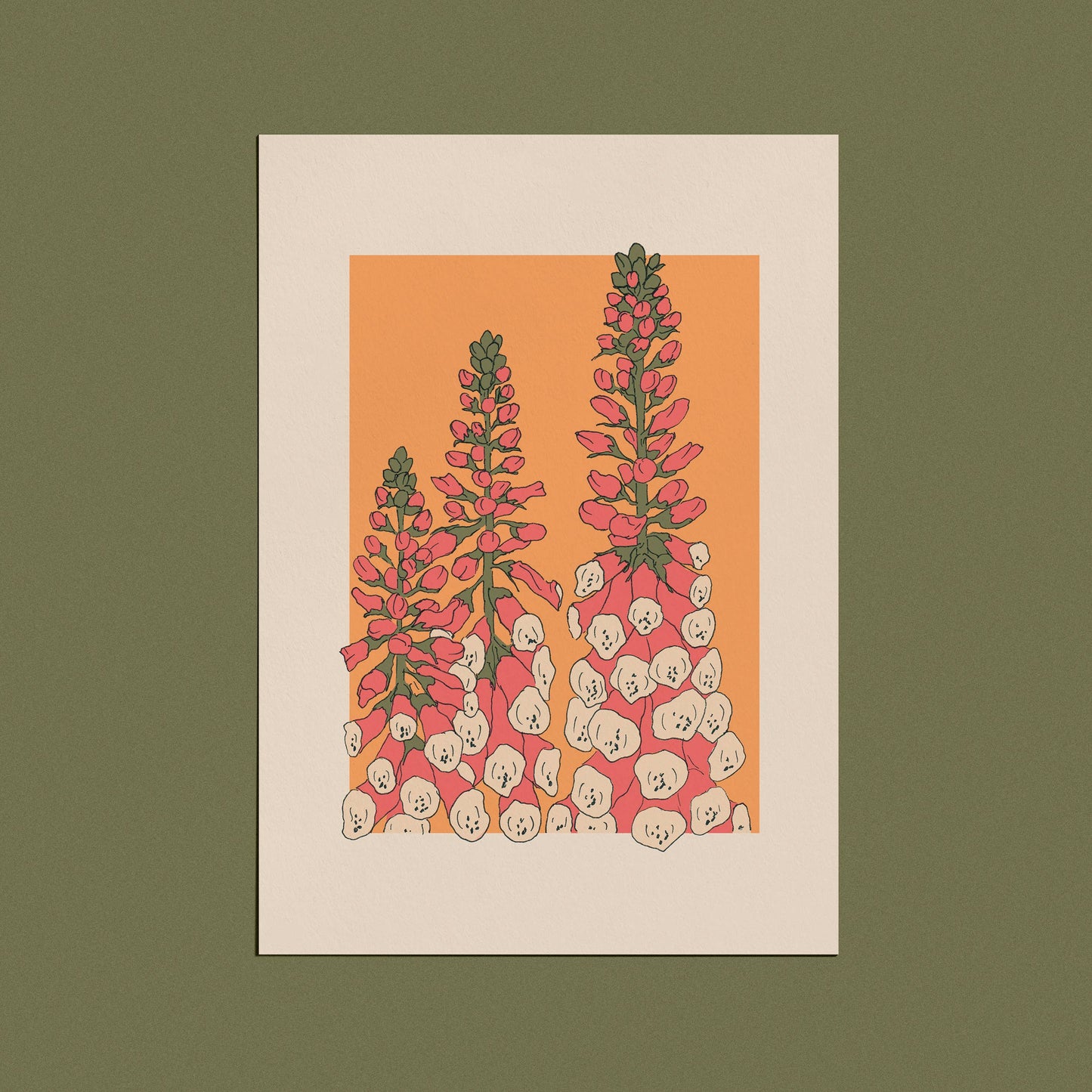 Foxglove Card