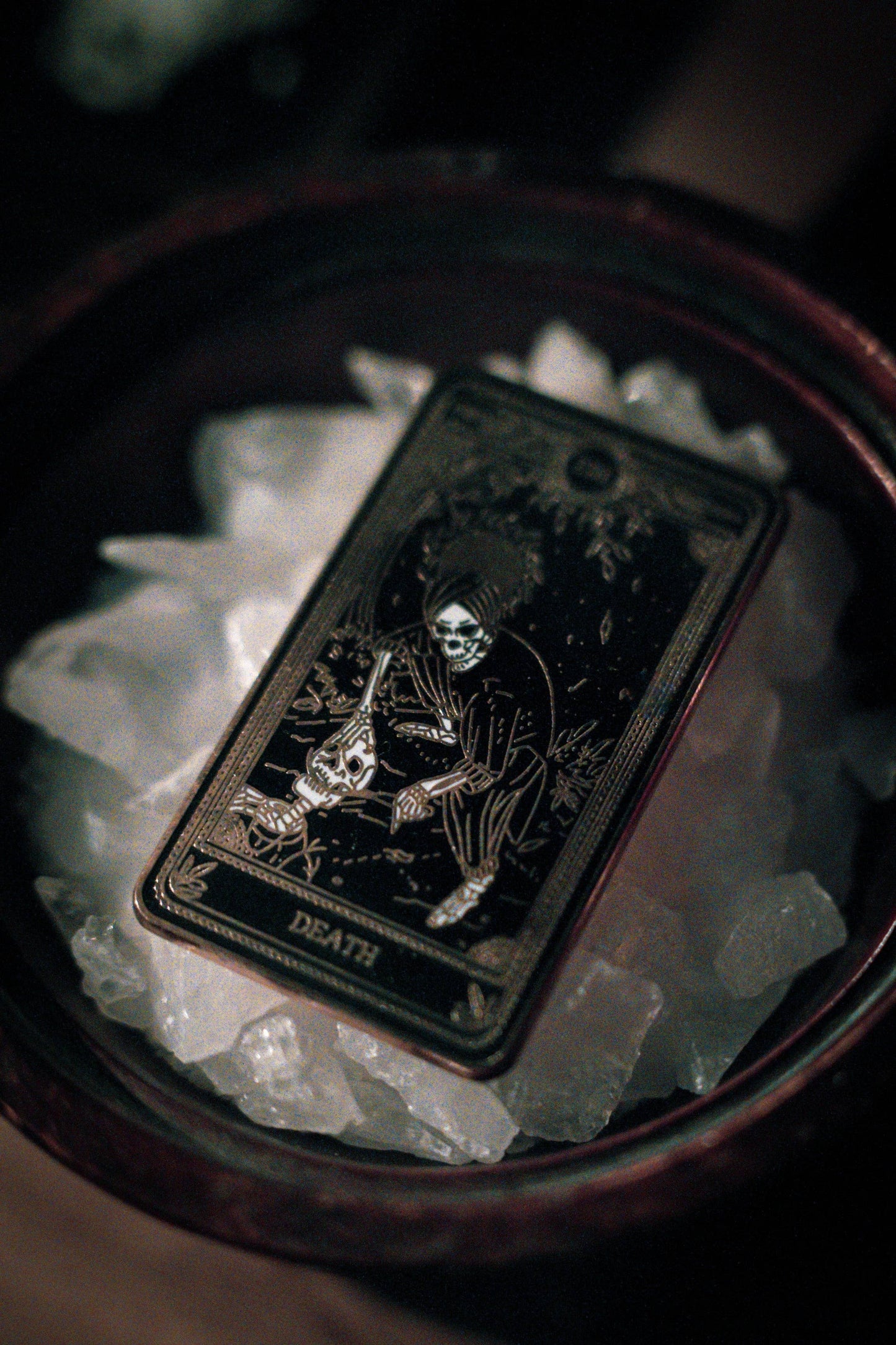 Hard-Enamel Pin - "Death"