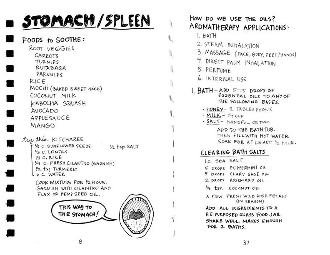 Healing Your Magical Body with Plants & Minerals Zine