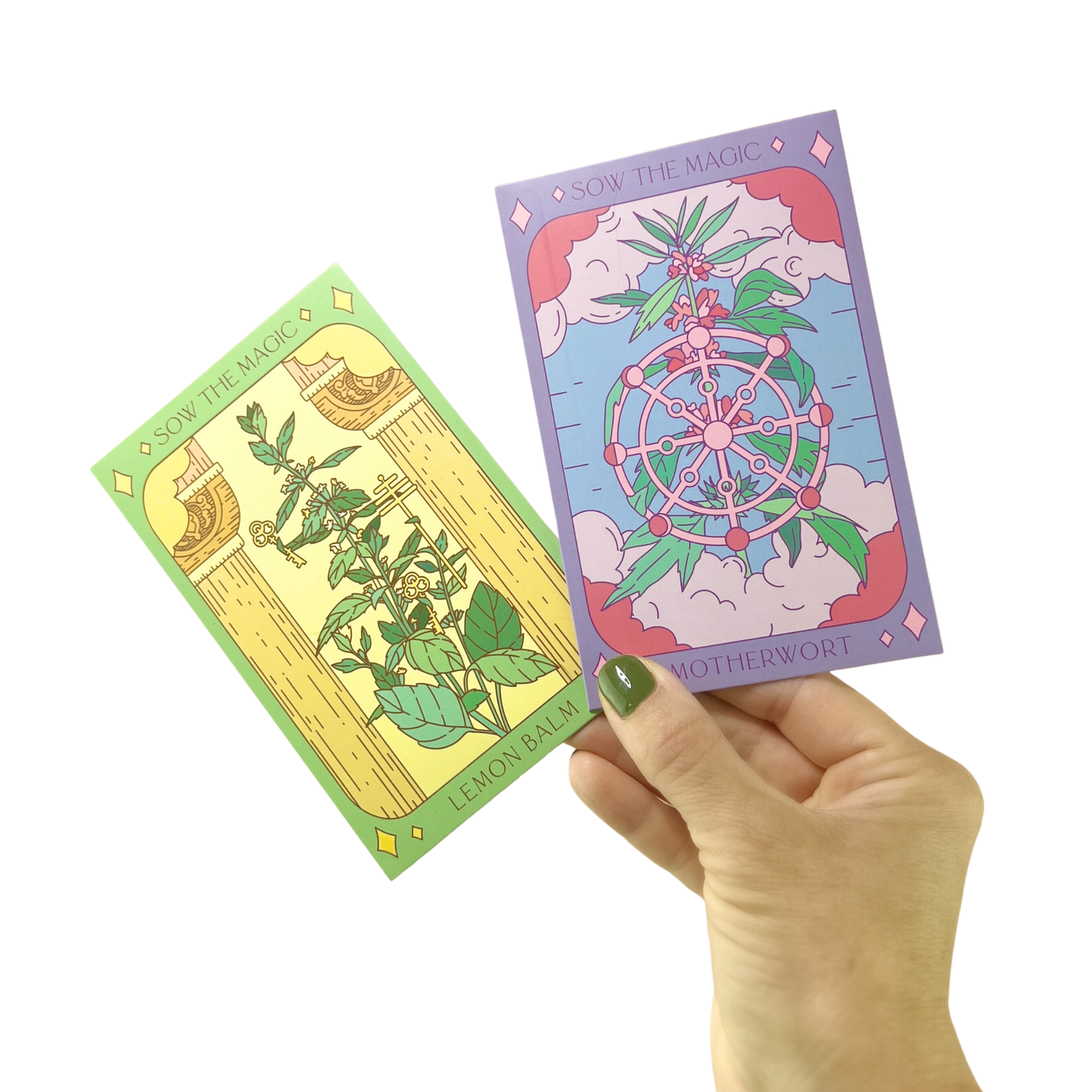 Tarot Card Seeds | Lemon Balm