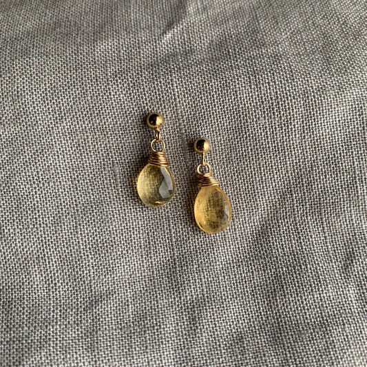Citrine | Linnaea Earrings