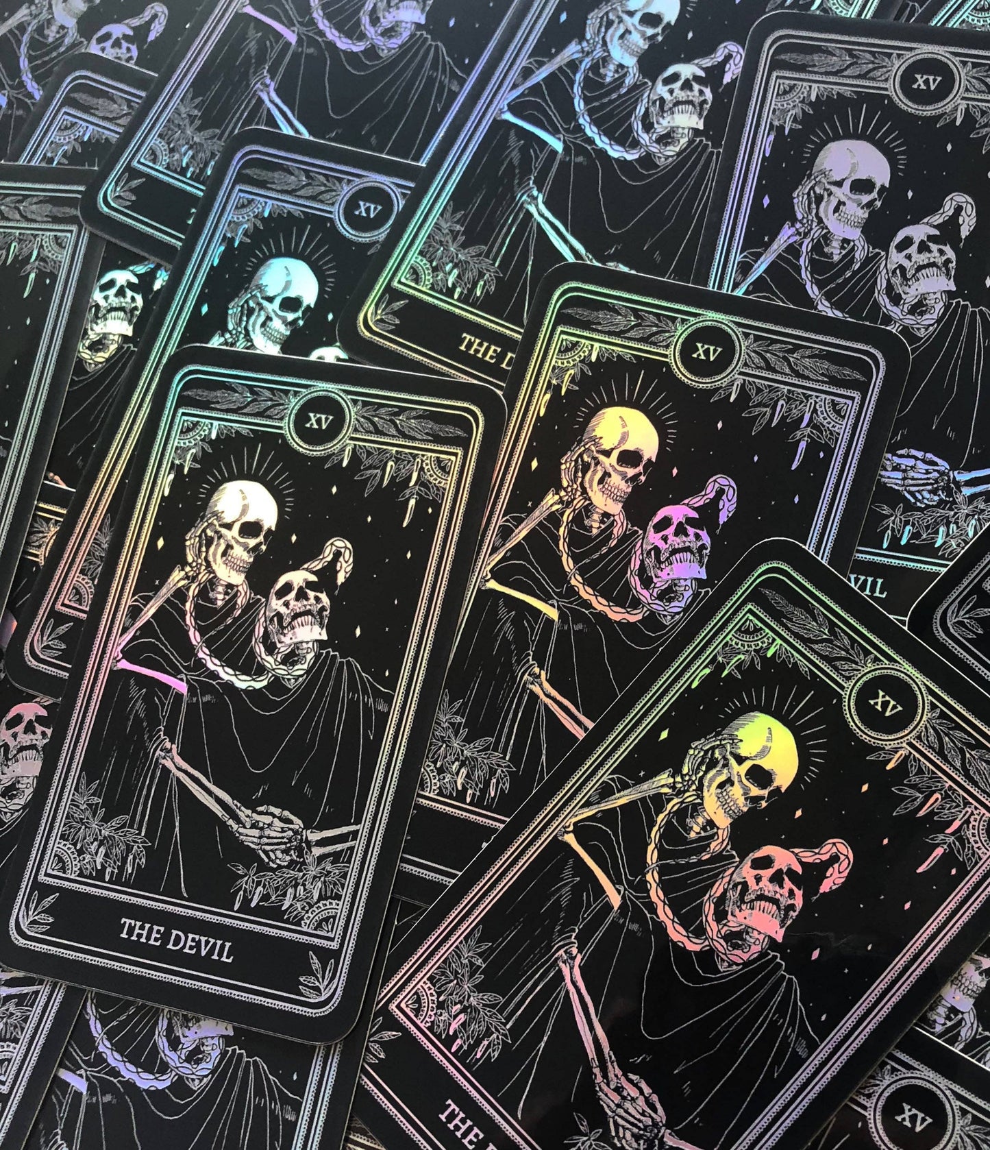 Holographic Tarot Stickers | Marigold 13th Press