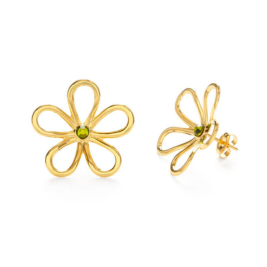 Daisy Flower Stud Earrings