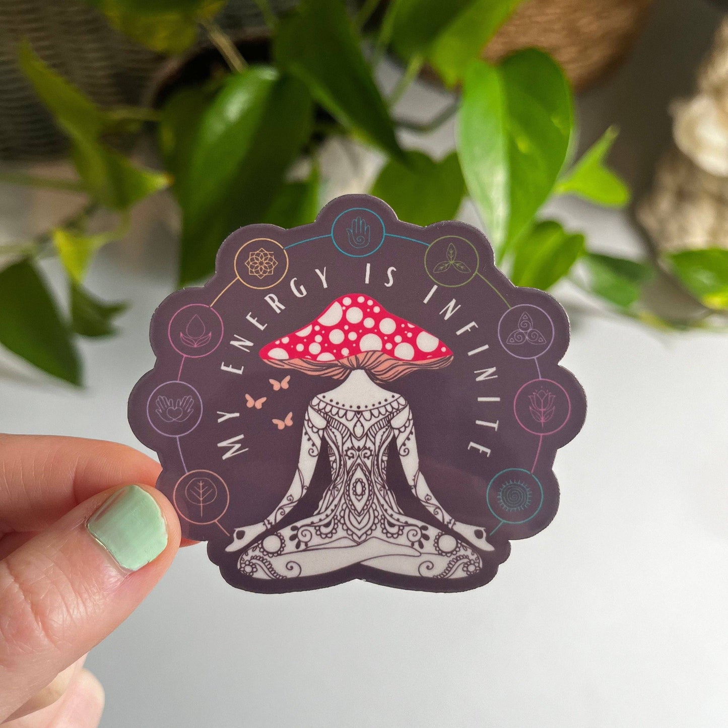 Sticker My Energy Is Infinite