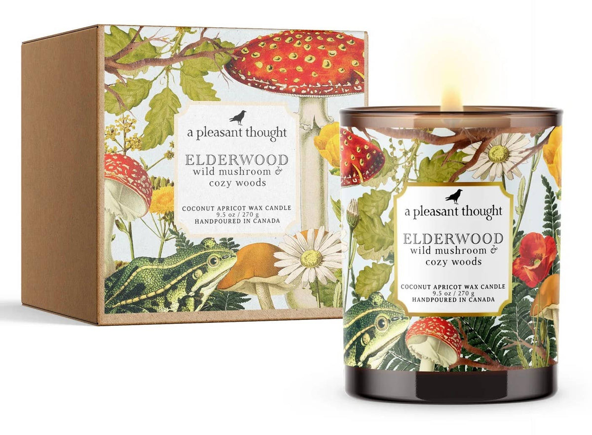 ELDERWOOD | WILD MUSHROOM & COZY WOODS | CANDLE