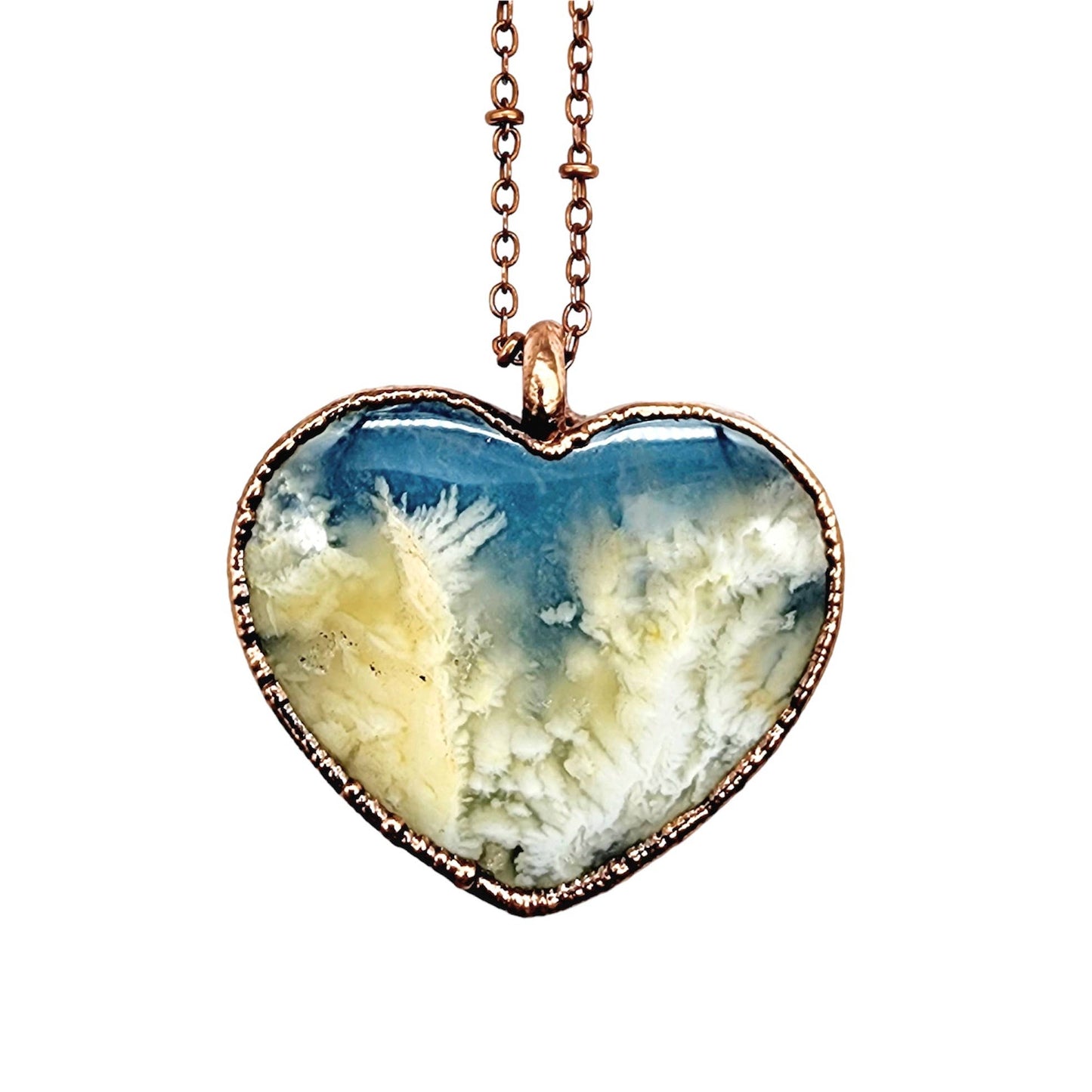 Gemstone Heart Necklace