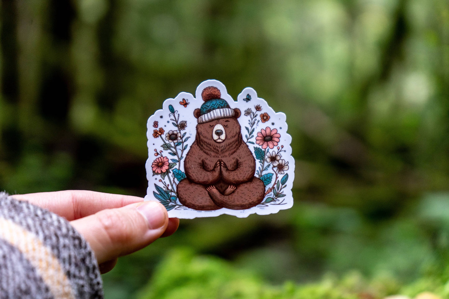 Sticker The Yogi Bear