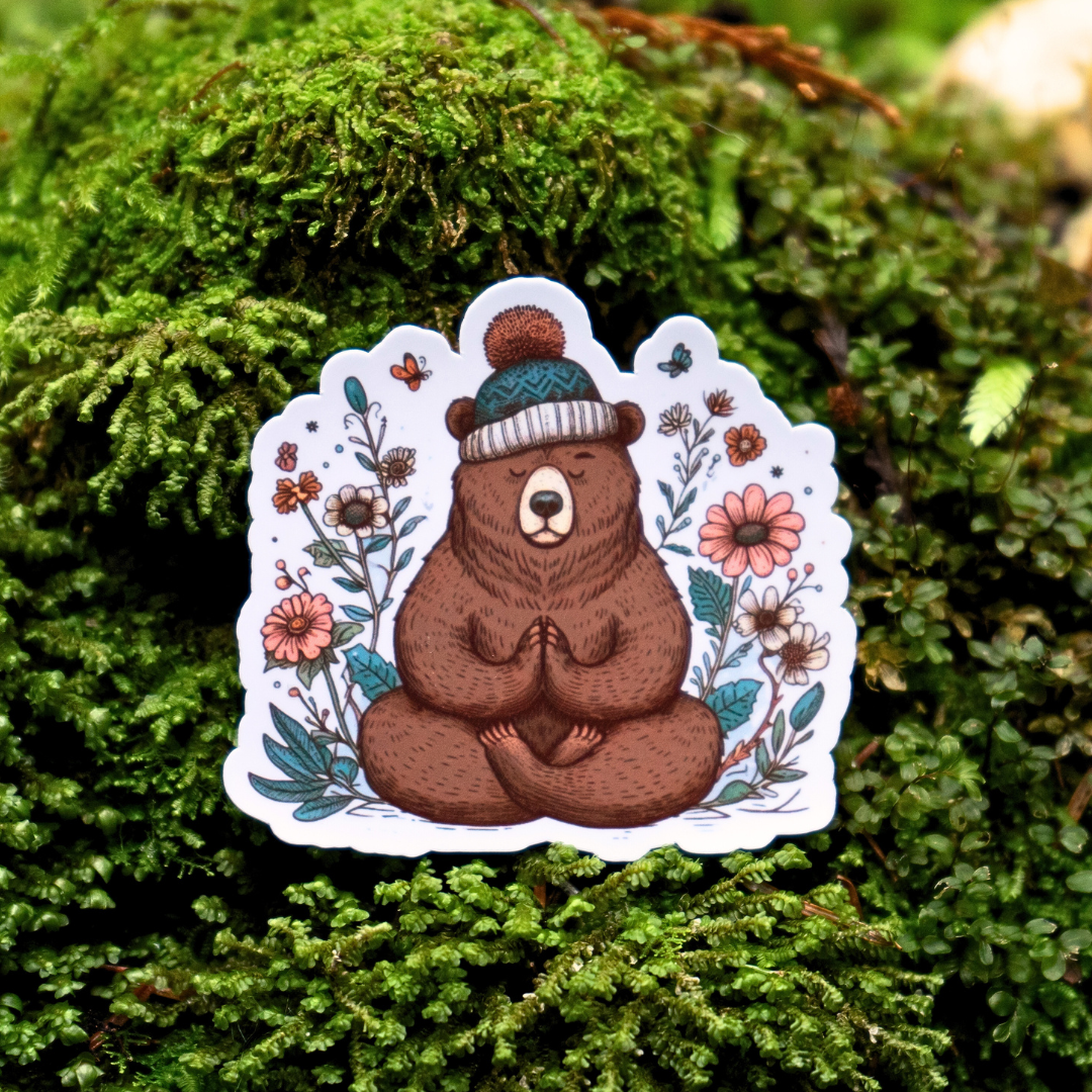 Sticker The Yogi Bear