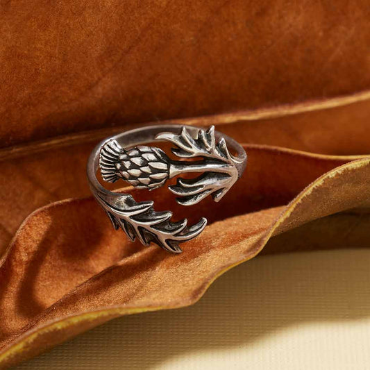 Thistle Ring Sterling Silver