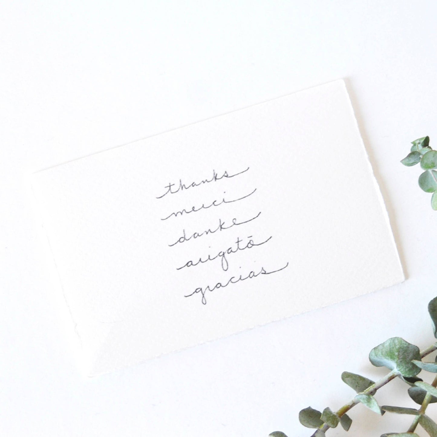 Thank You Languages | Greeting Card