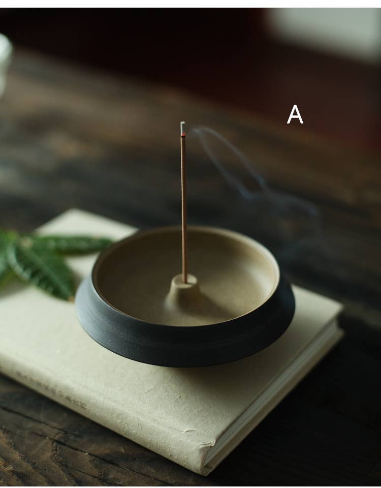 Ceramic Bowl Incense Holder