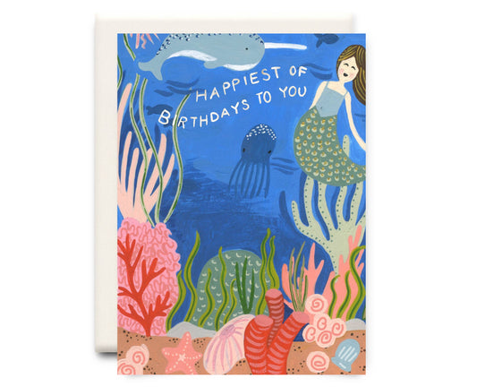 Under the Sea Birthday Card