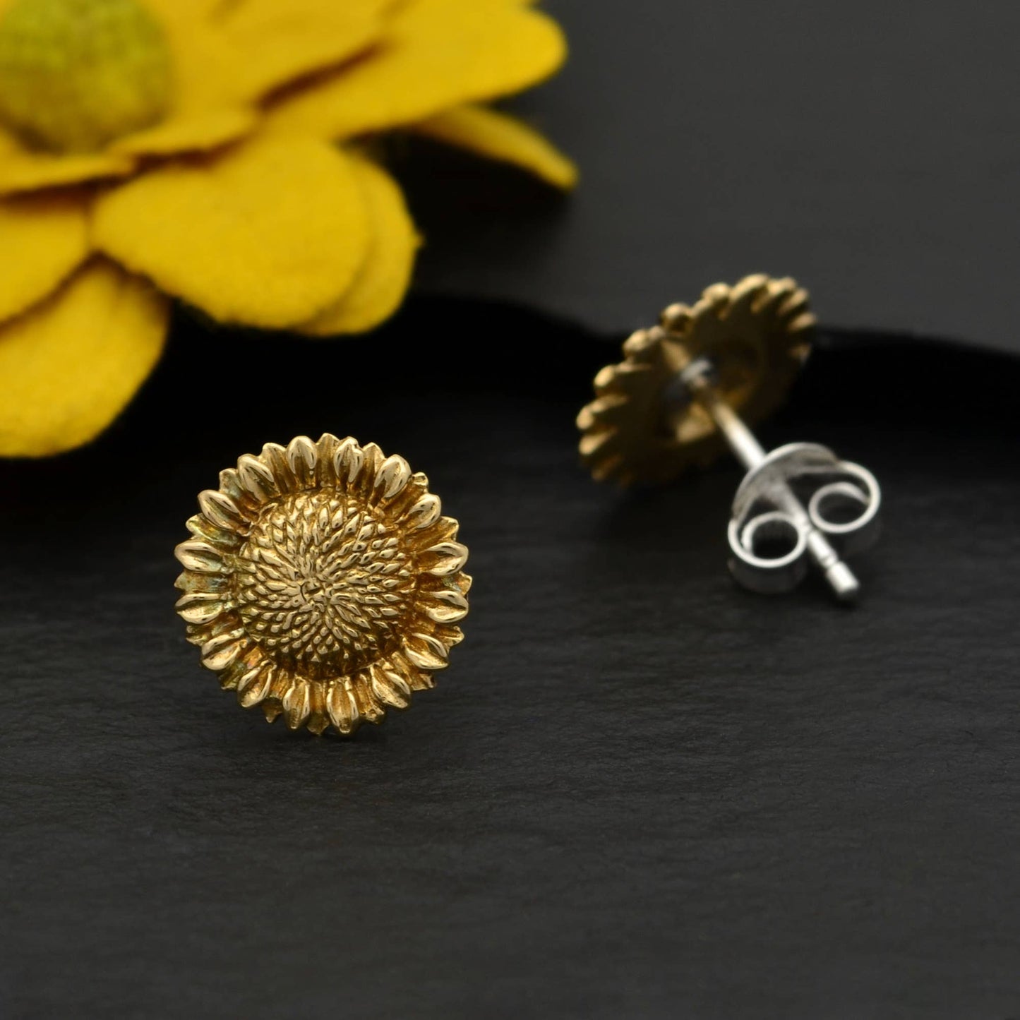 Sunflower Stud Earrings