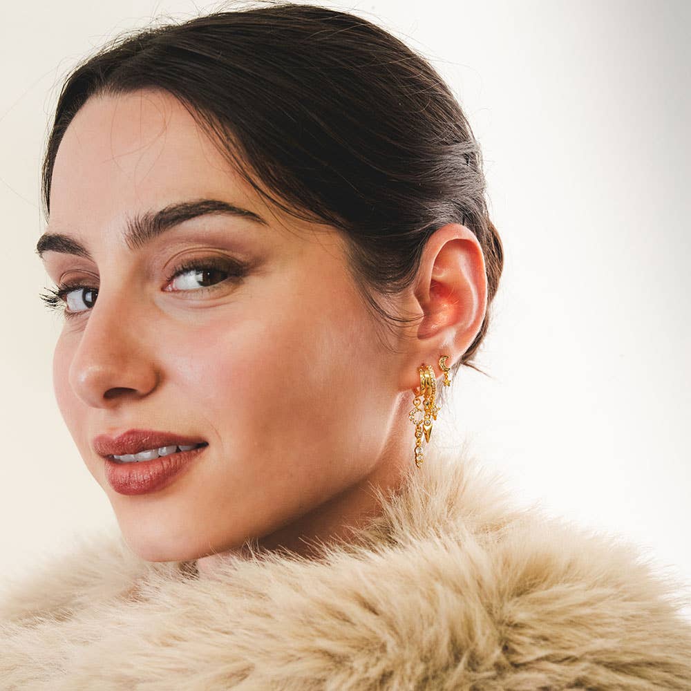 Mystic Moon Earring Stack