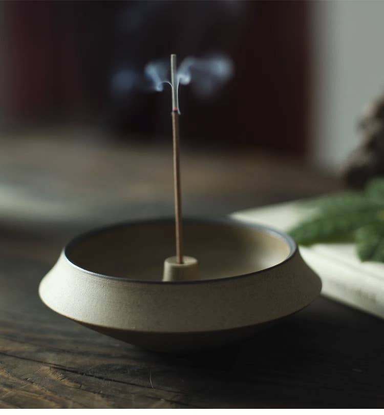 Ceramic Bowl Incense Holder
