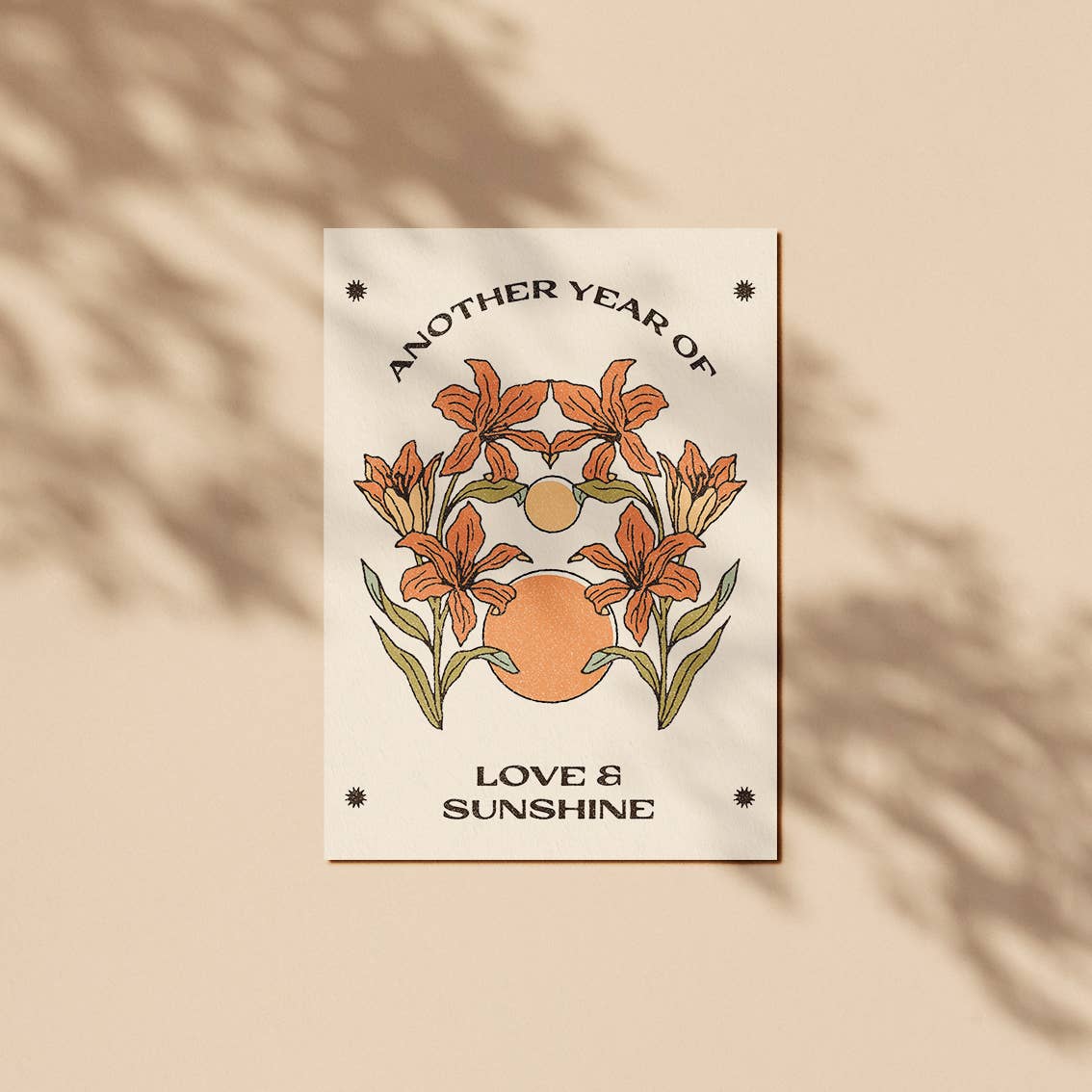 Another Year of Love & Sunshine Card