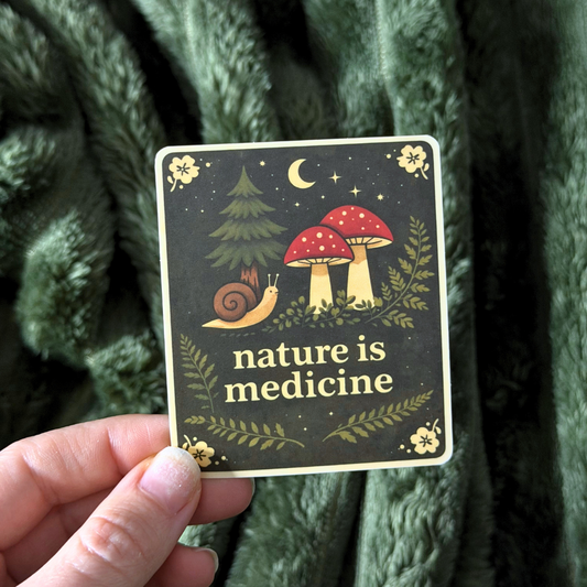Sticker Nature Is Medicine