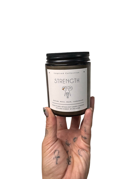 Strength Candle