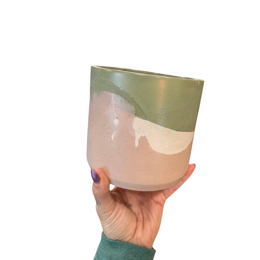 Blush +Olive  + Cream Planters  | Plant Er' Here