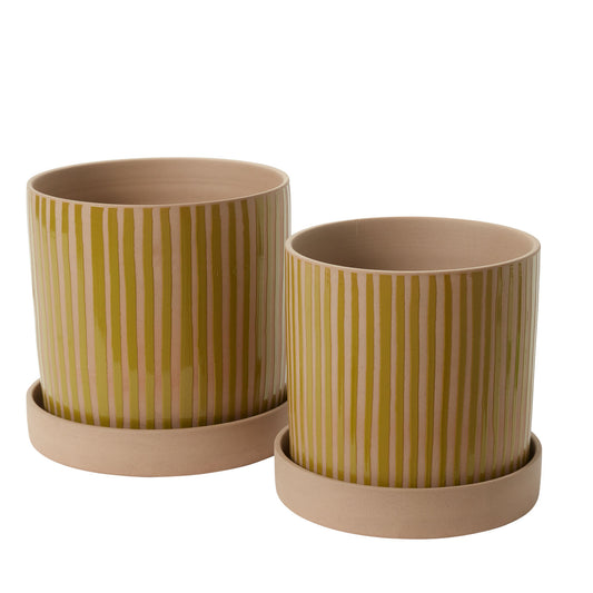 Sullivan Plant Pot + Saucer