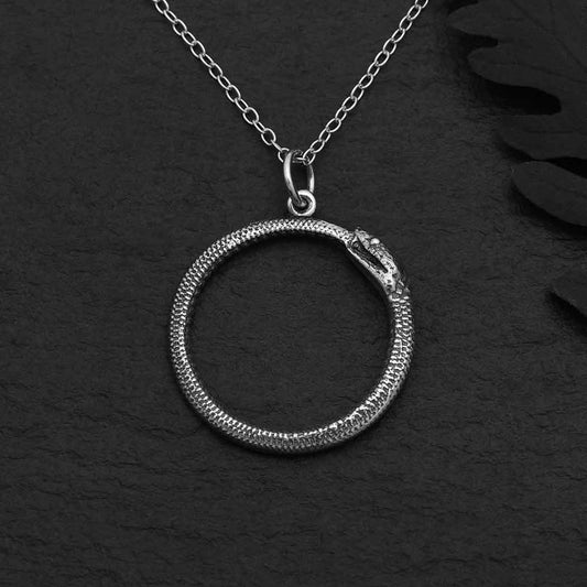 Nina Designs | Ouroboros Snake Necklace