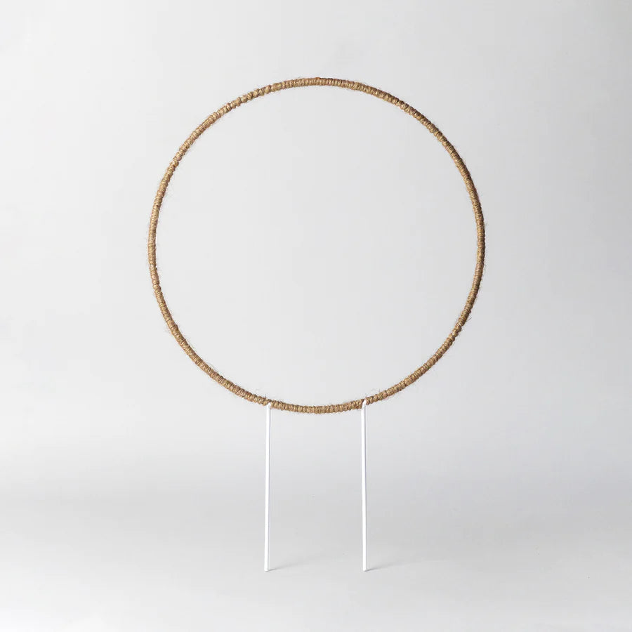 Kanso | Circle Wire Trellis Organic Hemp