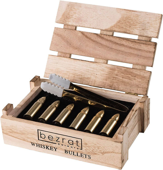 Gold Bullet Stones Wood Box Set