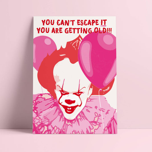 Pennywise You Can't Escape IT Risoprint
