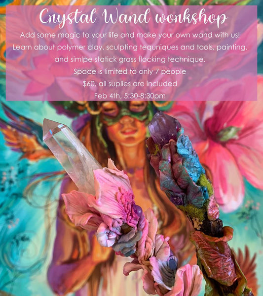Crystal Wand  | Workshop