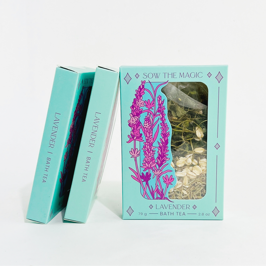 Lavender Lovers | Tarot Botanical Bath Tea Box
