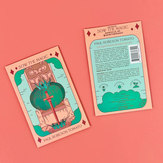 Tarot Card Seeds | Paul Robeson Tomato
