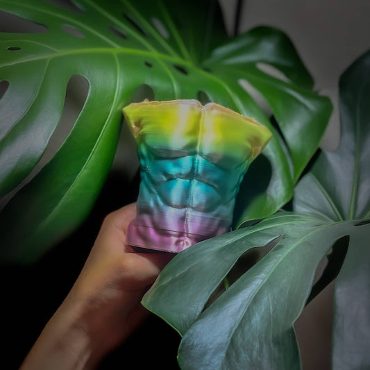 Rosebud | Male Torso 3D Planter