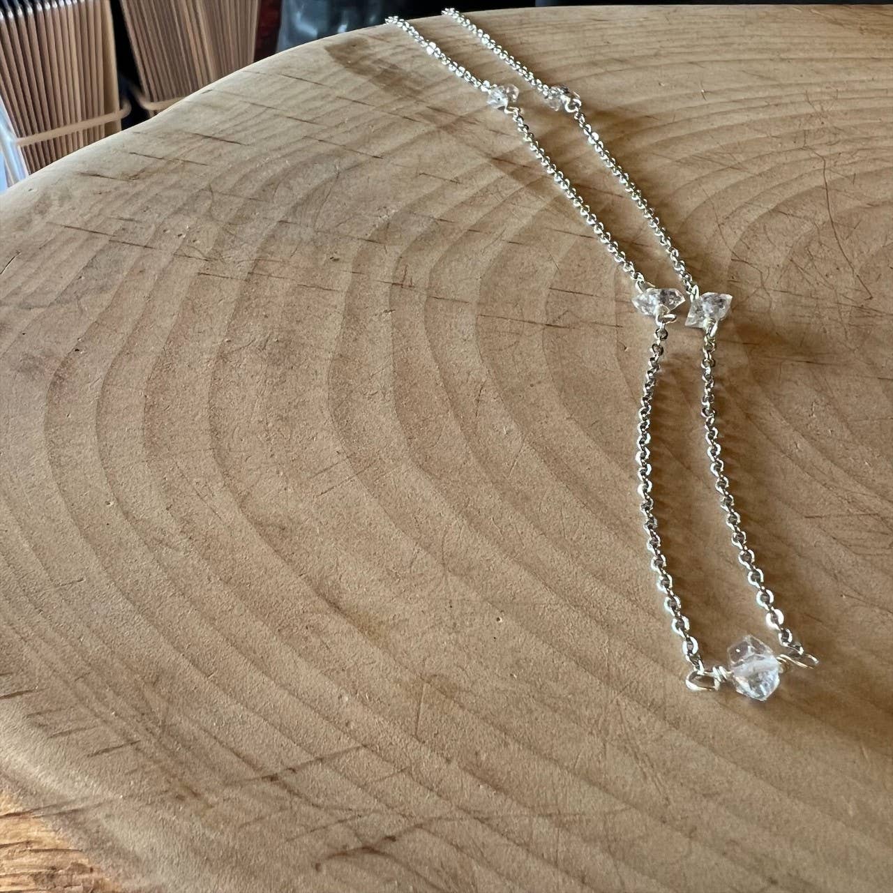 Forest & Fog | Herkimer Diamond Necklace