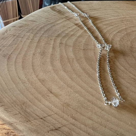 Forest & Fog | Herkimer Diamond Necklace